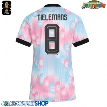 Maglie da calcio Belgio Youri Tielemans #8 Seconda Maglia Femminile Mondiali 2026  Manica Corta